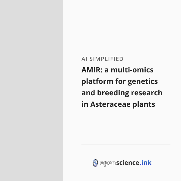 AMIR: a multi-omics platform for genetics and breeding research in ...