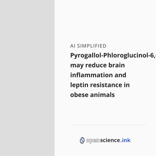 Pyrogallol-Phloroglucinol-6,6-Bieckol may reduce brain inflammation and ...
