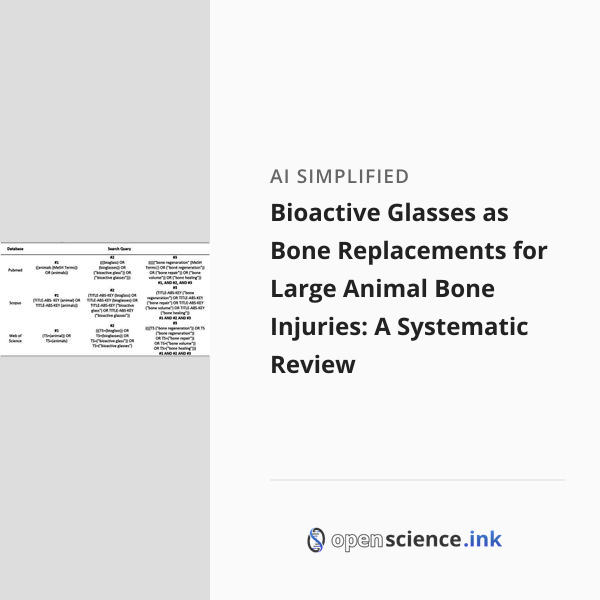 Bioactive Glasses as Bone Replacements for Large Animal Bone Injuries ...