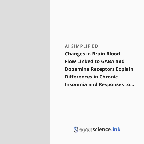 Changes in Brain Blood Flow Linked to GABA and Dopamine Receptors ...