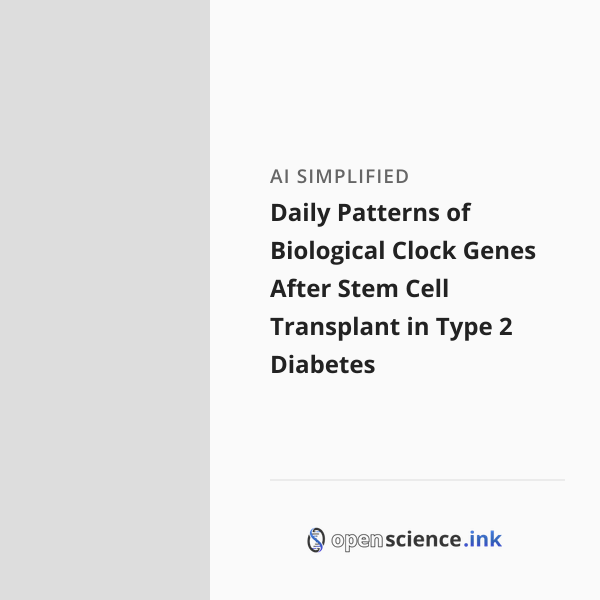 Daily Patterns of Biological Clock Genes After Stem Cell Transplant in ...