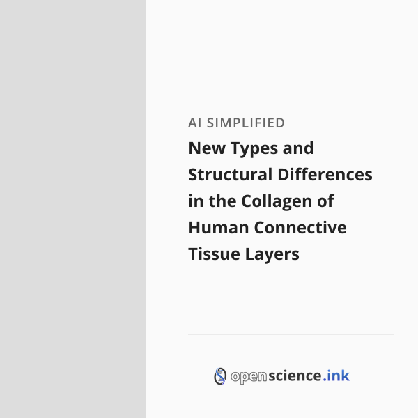 New Types and Structural Differences in the Collagen of Human ...