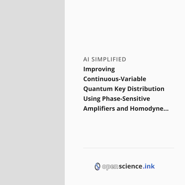 Improving Continuous-Variable Quantum Key Distribution Using Phase ...
