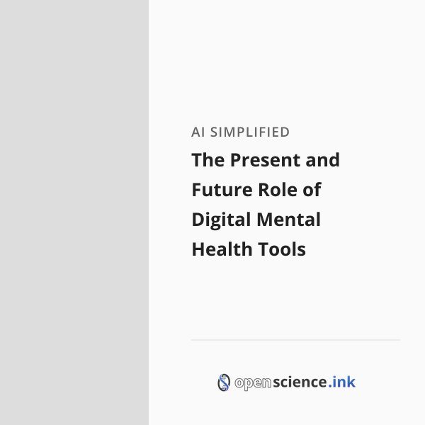 The Present and Future Role of Digital Mental Health Tools | studies ...