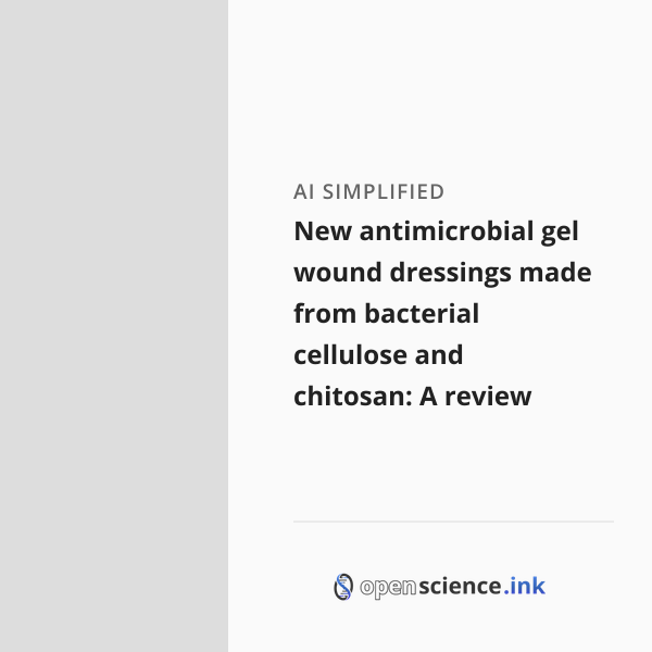New antimicrobial gel wound dressings made from bacterial cellulose and ...