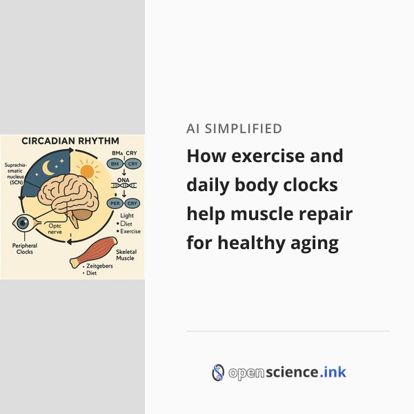 How exercise and daily body clocks help muscle repair for healthy aging ...