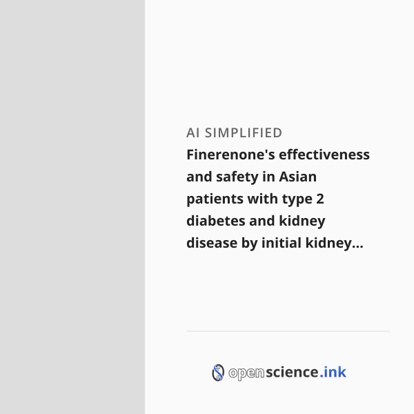 Finerenone's effectiveness and safety in Asian patients with type 2 ...