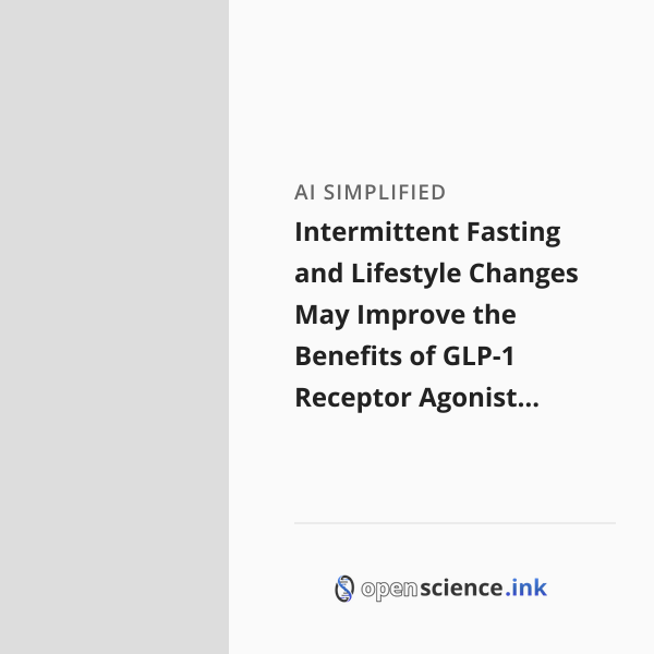 Image result for Intermittent Fasting and Lifestyle Changes May Improve the Benefits of ...