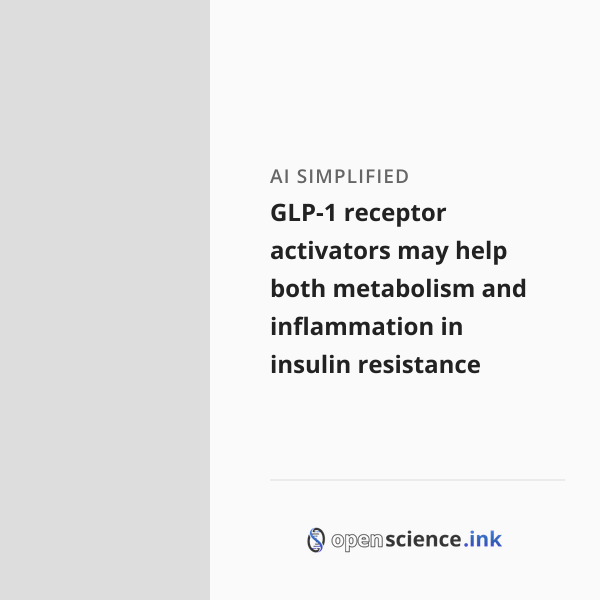 Curated visual reference: Fresh Look at Glp 1 Receptor Activators May Help Both Metabolism And Inflammation