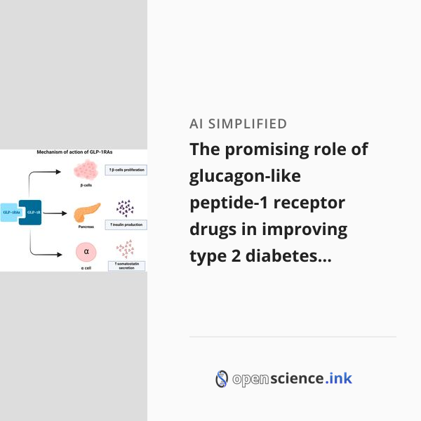 The promising role of glucagon-like peptide-1 receptor drugs in ...