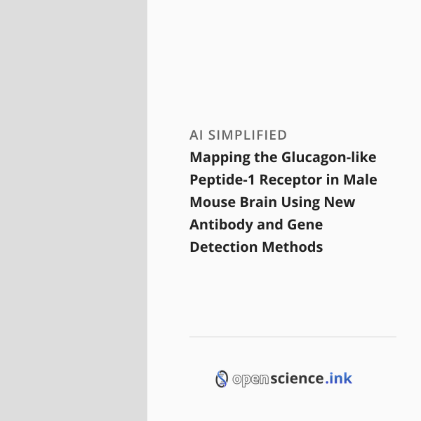 Mapping the Glucagon-like Peptide-1 Receptor in Male Mouse Brain Using ...