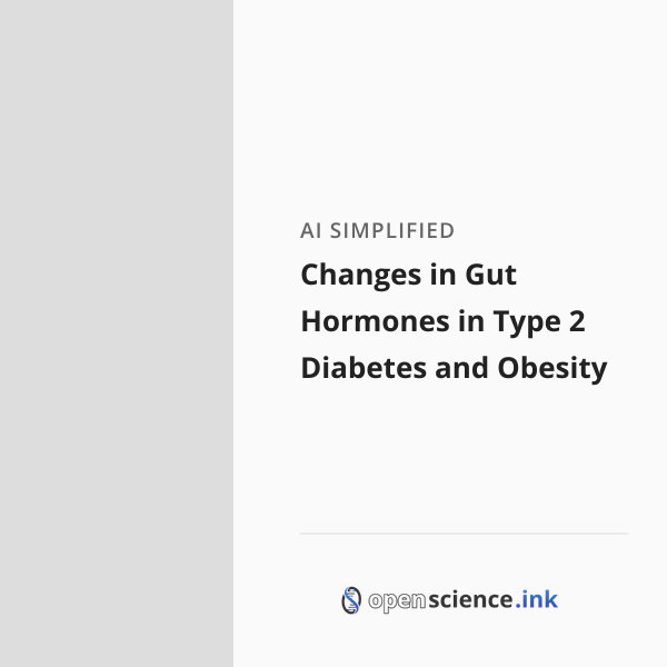 Changes in Gut Hormones in Type 2 Diabetes and Obesity | studies ...