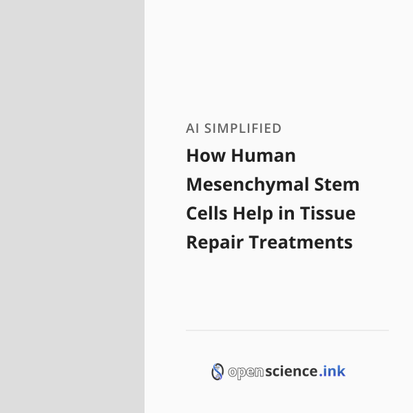 How Human Mesenchymal Stem Cells Help in Tissue Repair Treatments ...