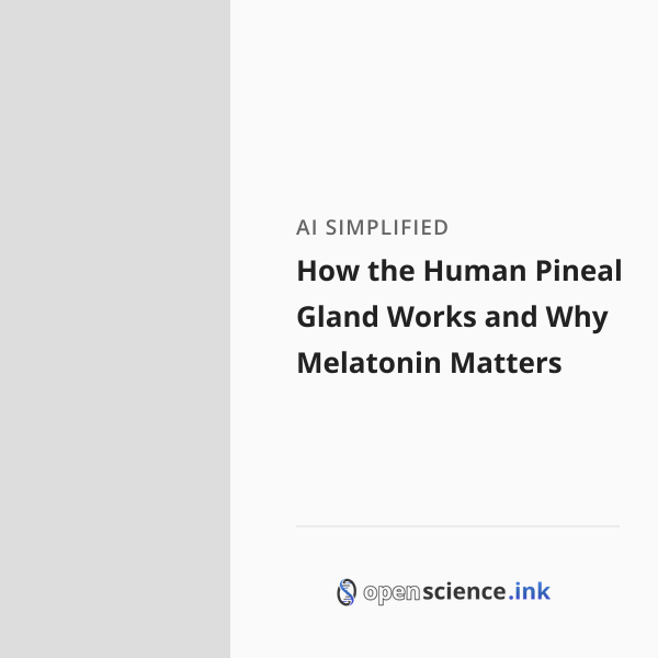 How the Human Pineal Gland Works and Why Melatonin Matters | studies ...