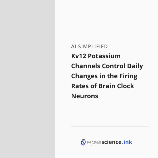 Kv12 Potassium Channels Control Daily Changes in the Firing Rates of ...