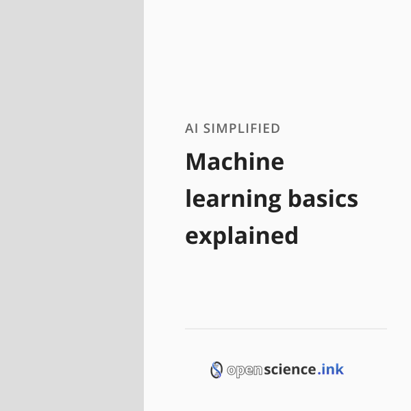 Machine Learning Pictures Simplified Machine learning basics explained | studies, simplified
