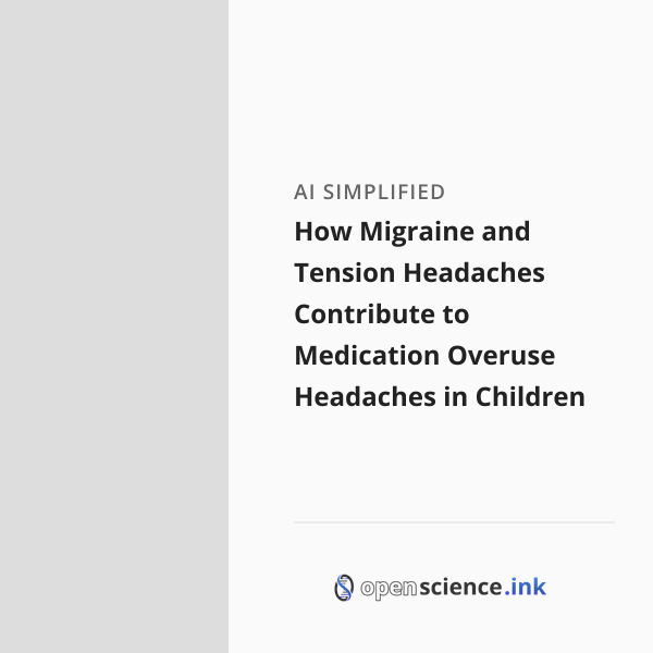 How Migraine and Tension Headaches Contribute to Medication Overuse ...