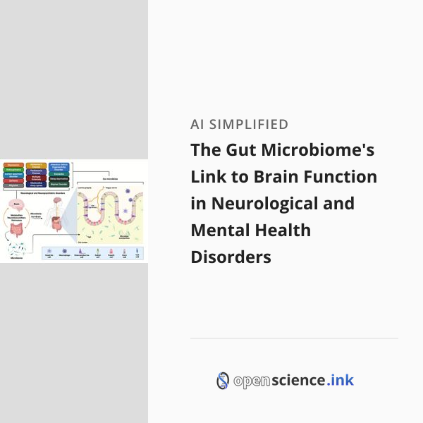 The Gut Microbiome's Link to Brain Function in Neurological and Mental ...