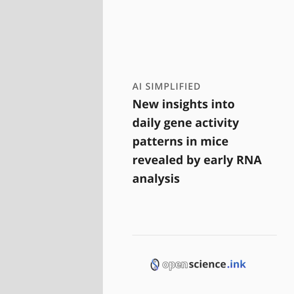 New insights into daily gene activity patterns in mice revealed by ...