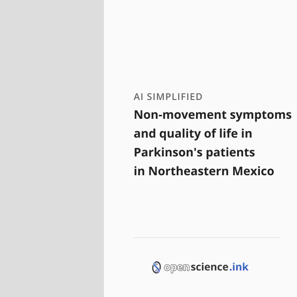 Non-movement symptoms and quality of life in Parkinson's patients in ...