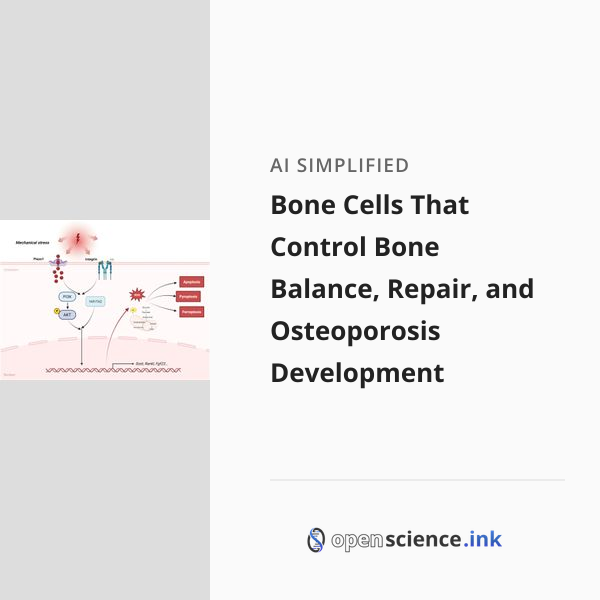 Bone Cells That Control Bone Balance, Repair, and Osteoporosis ...