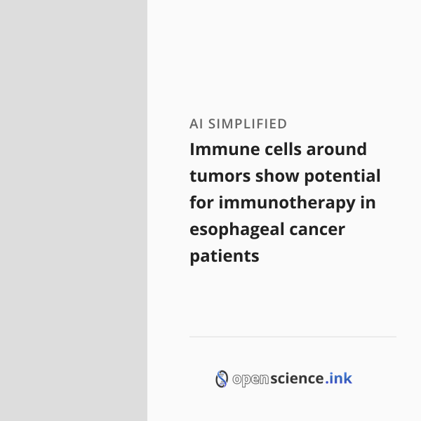 Immune cells around tumors show potential for immunotherapy in ...