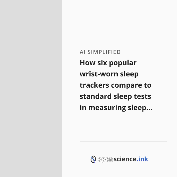 How six popular wrist-worn sleep trackers compare to standard sleep ...