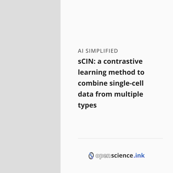 sCIN: a contrastive learning method to combine single-cell data from ...