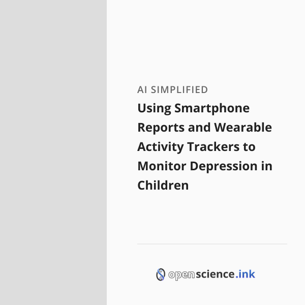 Using Smartphone Reports and Wearable Activity Trackers to Monitor ...