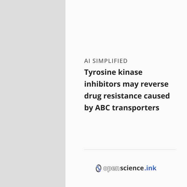 Tyrosine kinase inhibitors may reverse drug resistance caused by ABC ...