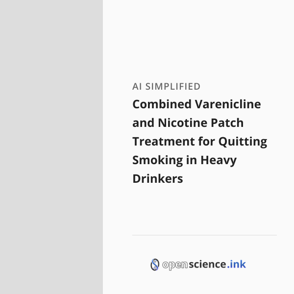 Combined Varenicline and Nicotine Patch Treatment for Quitting Smoking ...